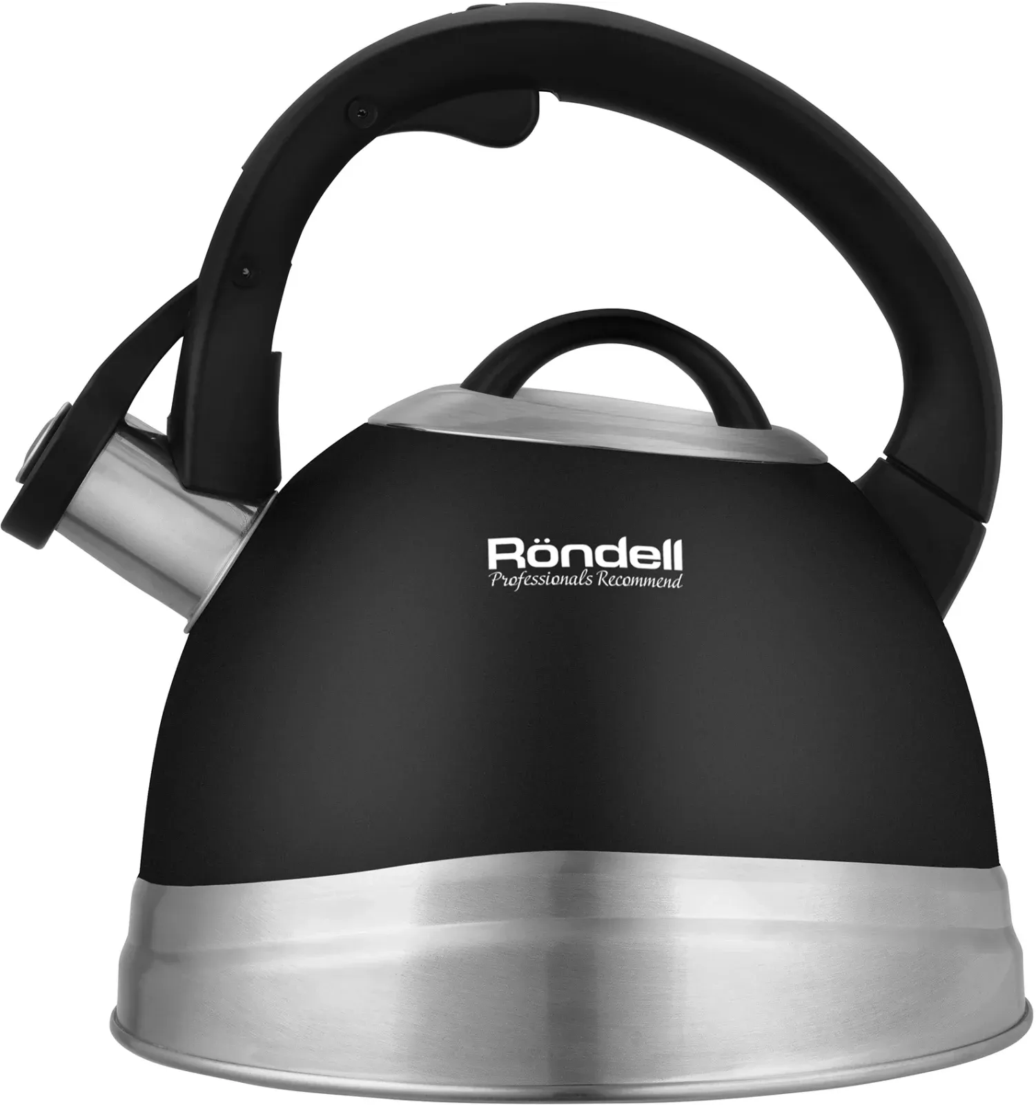 Чайник металлический Rondell Walzer RDS-1827 2.7л. черный, 2.7 л - фото 4