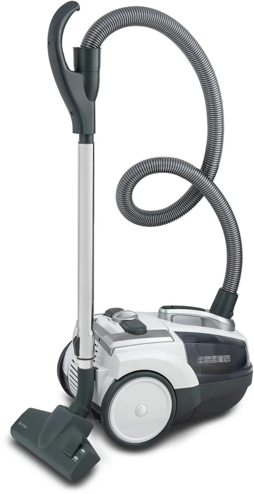 Пылесос Vitek VT-1833 PR 1800Вт жемчужный - фото 6