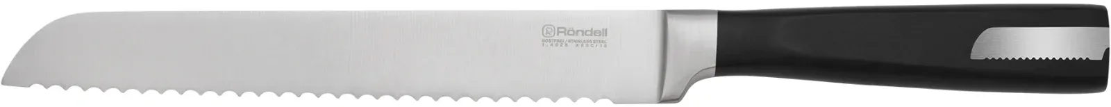 Набор ножей кухон. Rondell Cascara RD-1852 компл.:6предм. с подставкой черный подар.коробка - фото 3