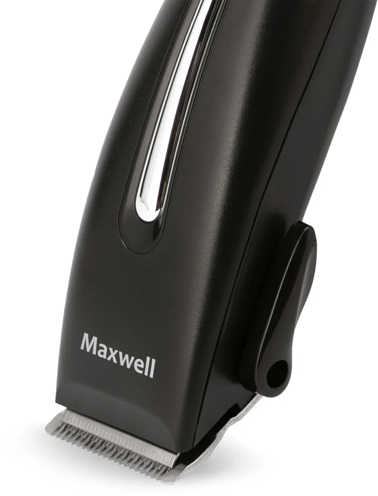 Машинка для стрижки Maxwell MW-2112 черный 15Вт насадок в компл:4шт - фото 3