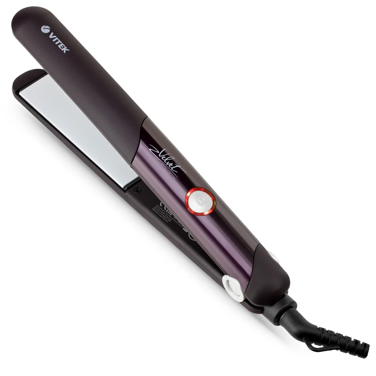 Выпрямитель Vitek VT-2311 42Вт фиолетовый макс.темп.:200С покрытие:керамическое - фото 3