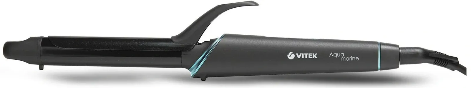 Щипцы Vitek Aquamarine VT-2312 50Вт черный макс.темп.:200С покрытие:керамическое - фото 2
