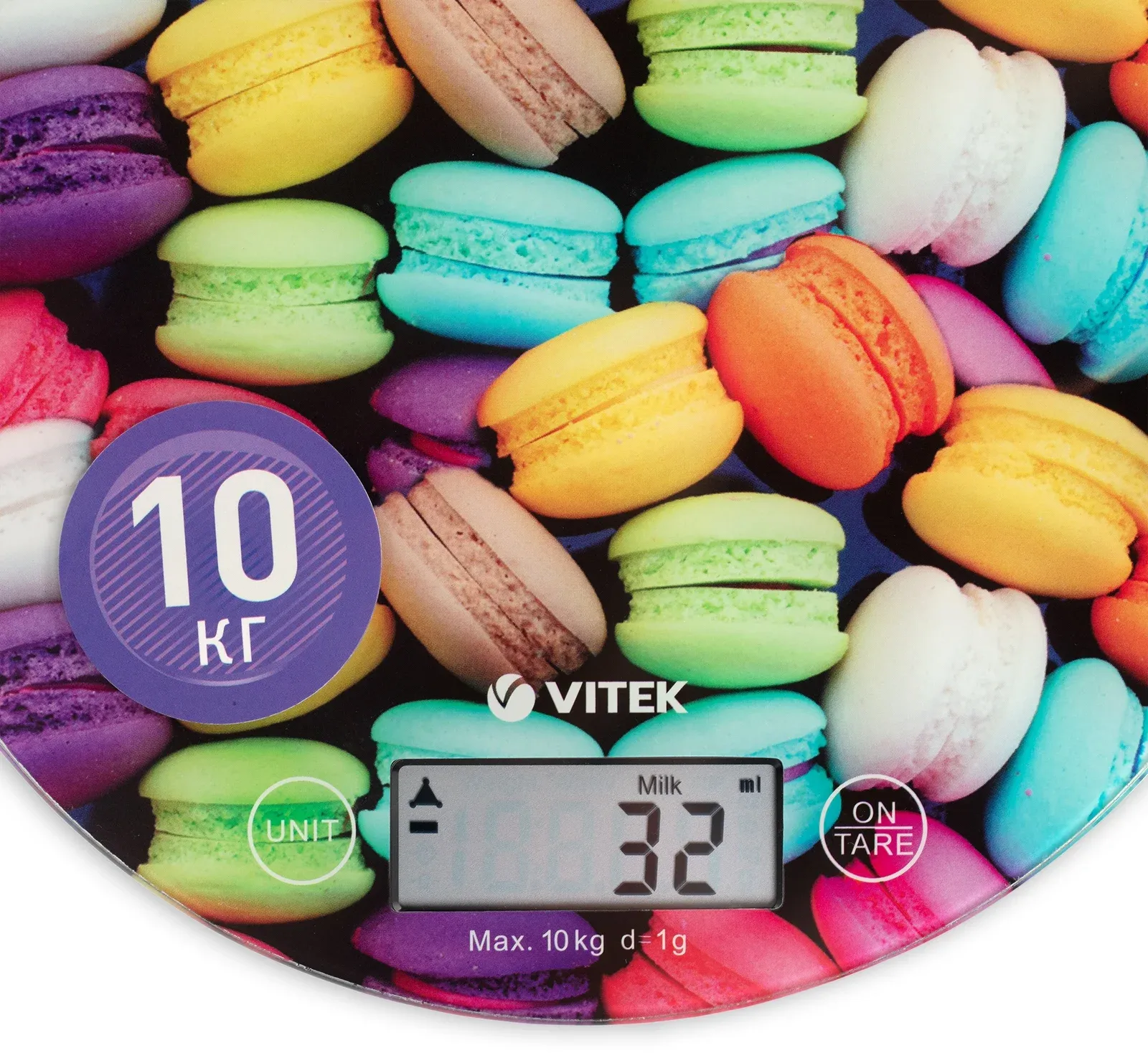 Весы кухонные электронные Vitek VT-2407 макс.вес:10кг - фото 2
