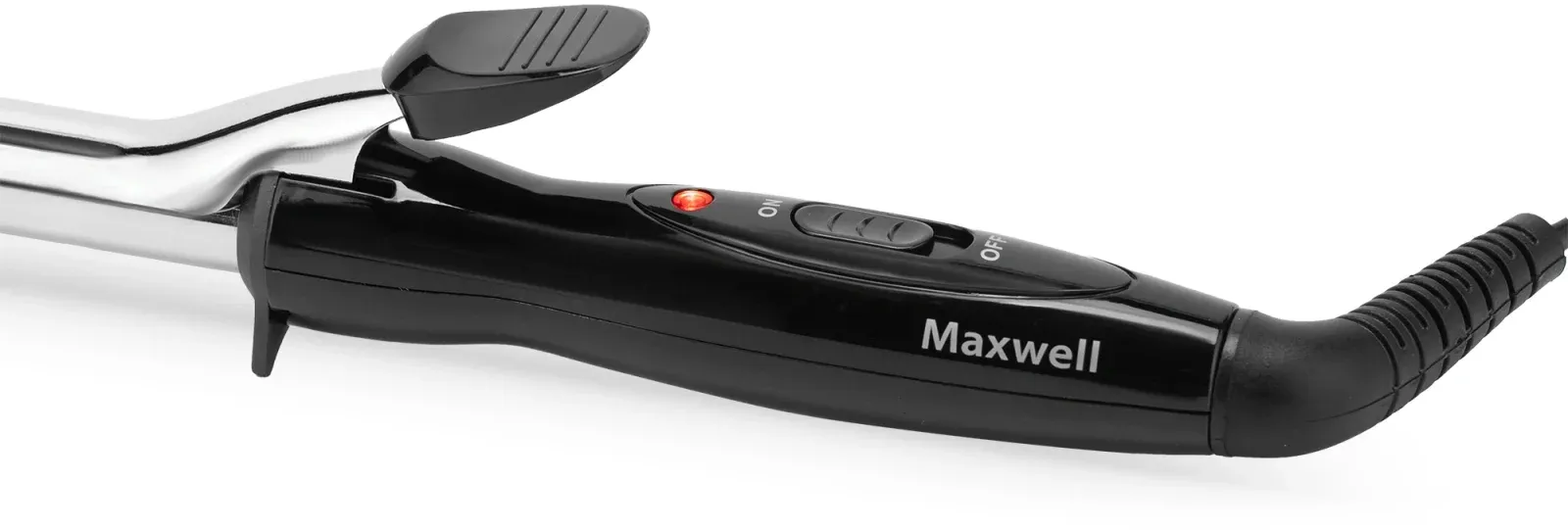 Щипцы Maxwell MW-2409 25Вт черный макс.темп.:180С - фото 4