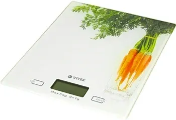 Весы кухонные электронные Vitek Orange VT-2418 макс.вес:10кг рисунок - фото 4