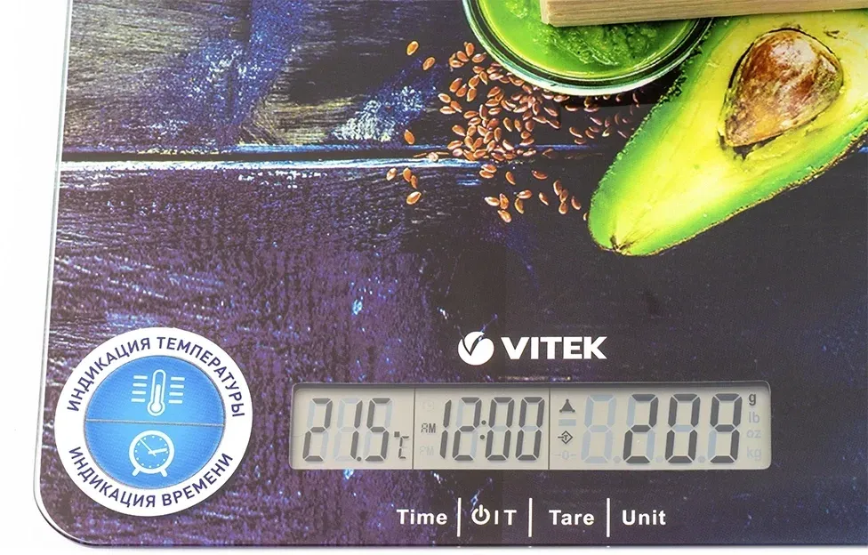 Кухонные весы VITEK VT-2425 черный - фото 3