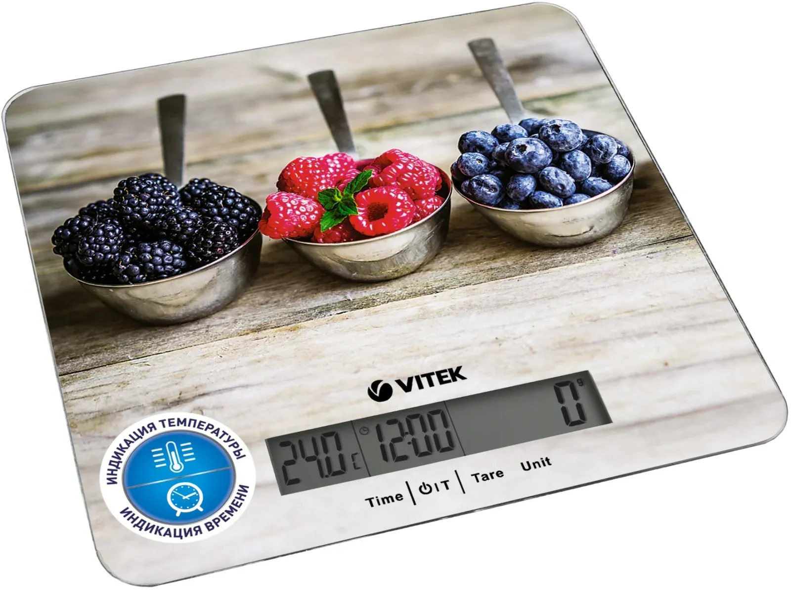 Весы кухонные электронные Vitek VT-2429 макс.вес:5кг - фото 2