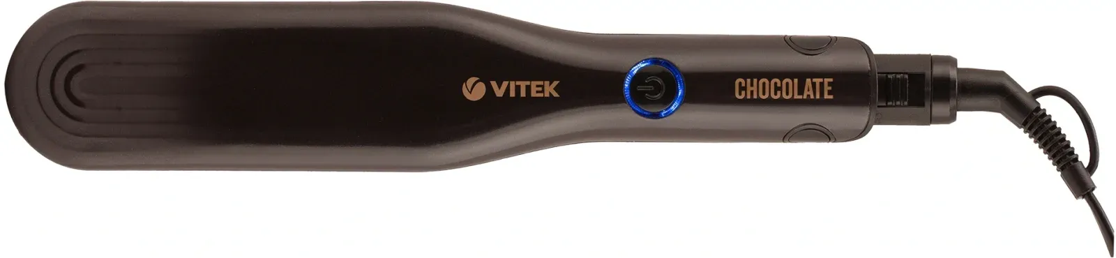 Щипцы Vitek Chocolate VT-2502 62Вт макс.темп.:220С покрытие:керамико-турмалиновое - фото 2