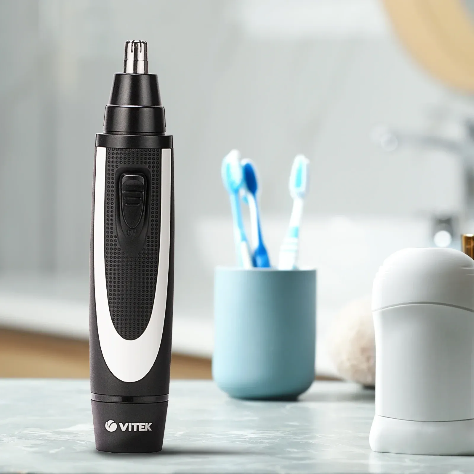 Триммер Vitek VT-2515 белый насадок в компл:1шт - фото 2