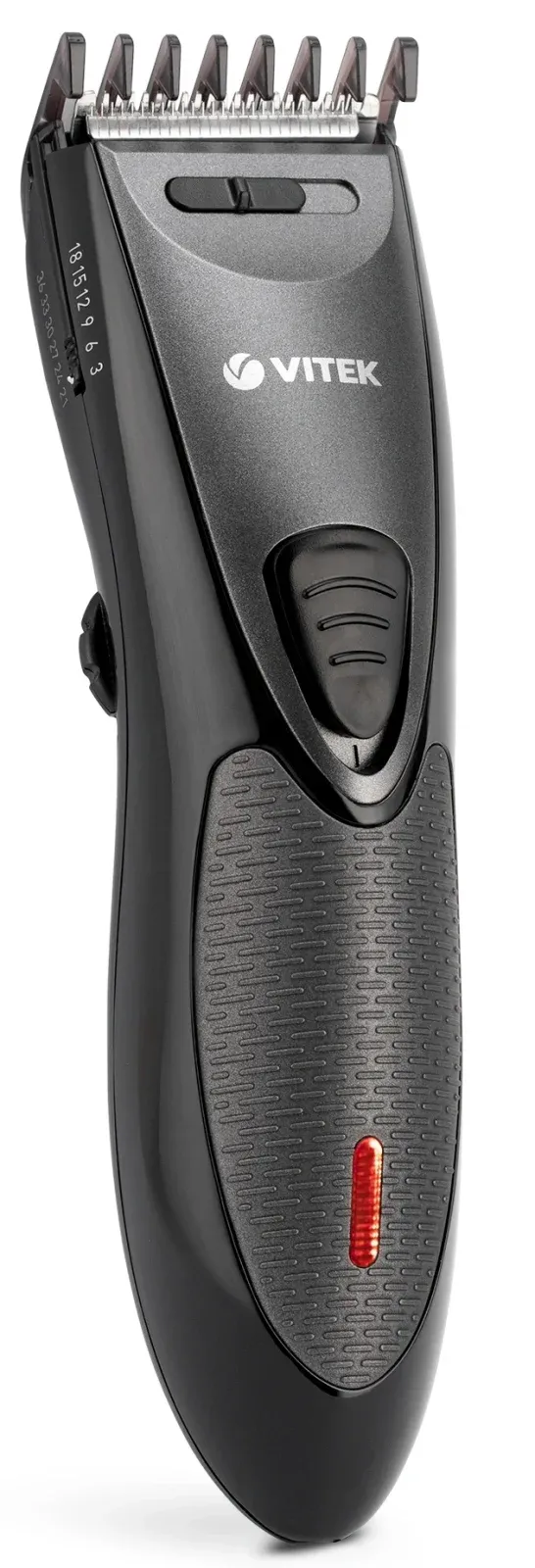 Машинка для стрижки Vitek VT-2567 графитовый 4.8Вт насадок в компл:2шт - фото 2