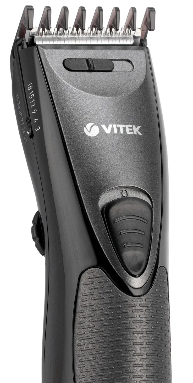 Машинка для стрижки Vitek VT-2567 графитовый 4.8Вт насадок в компл:2шт - фото 3