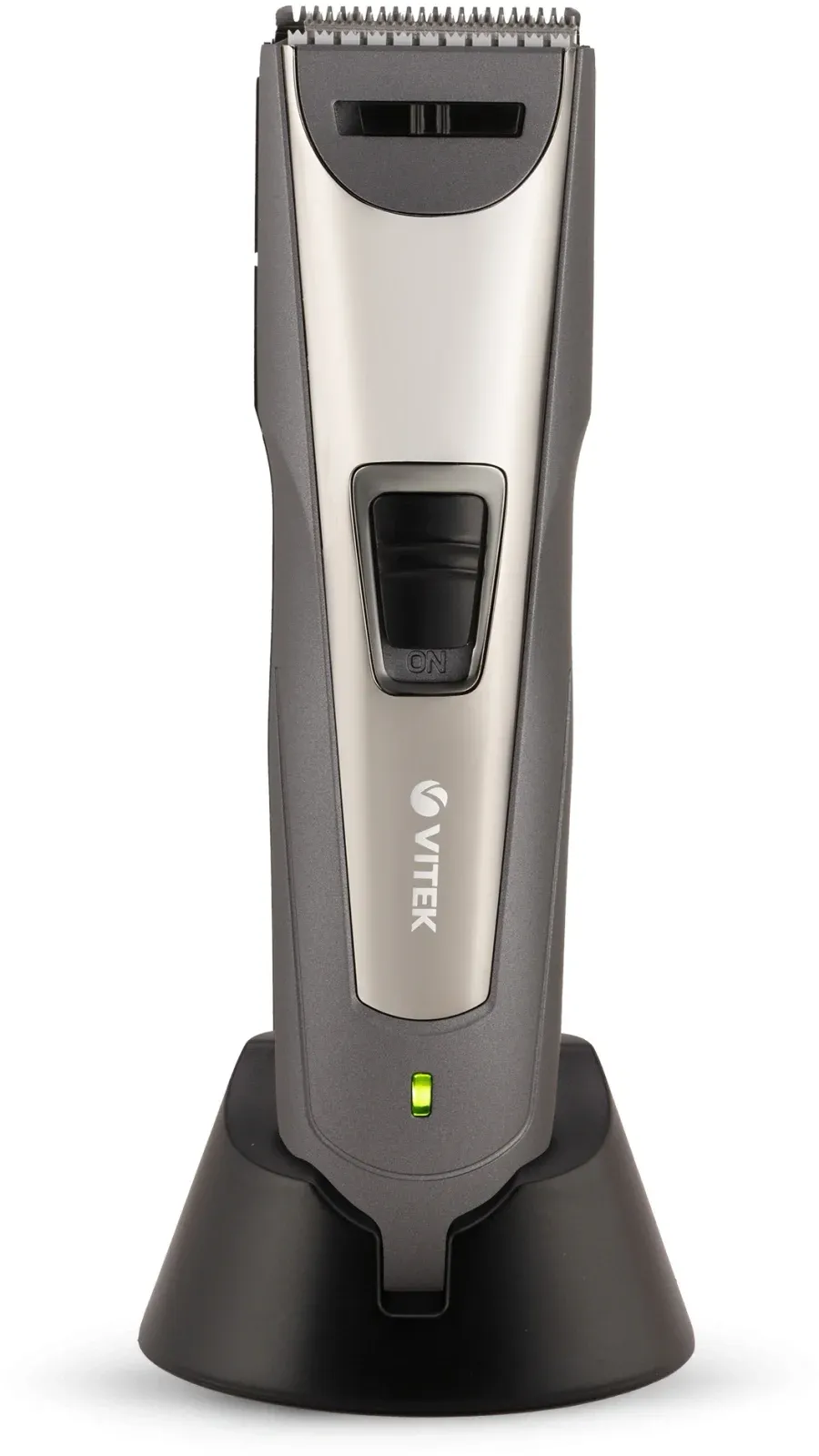 Машинка для стрижки Vitek VT-2572 графитовый 3Вт насадок в компл:2шт - фото 2