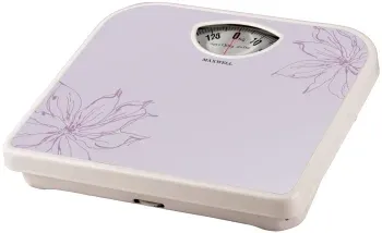 Весы напольные механические Maxwell MW-2656 макс.130кг белый - фото 4