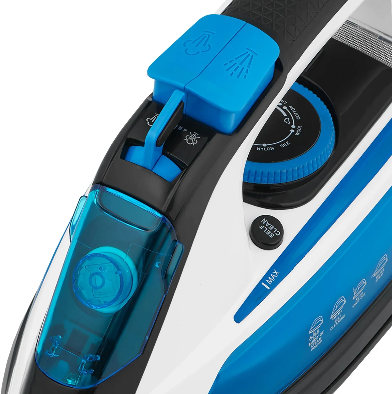 Утюг Coolfort CF-3400 2600Вт синий/белый - фото 3
