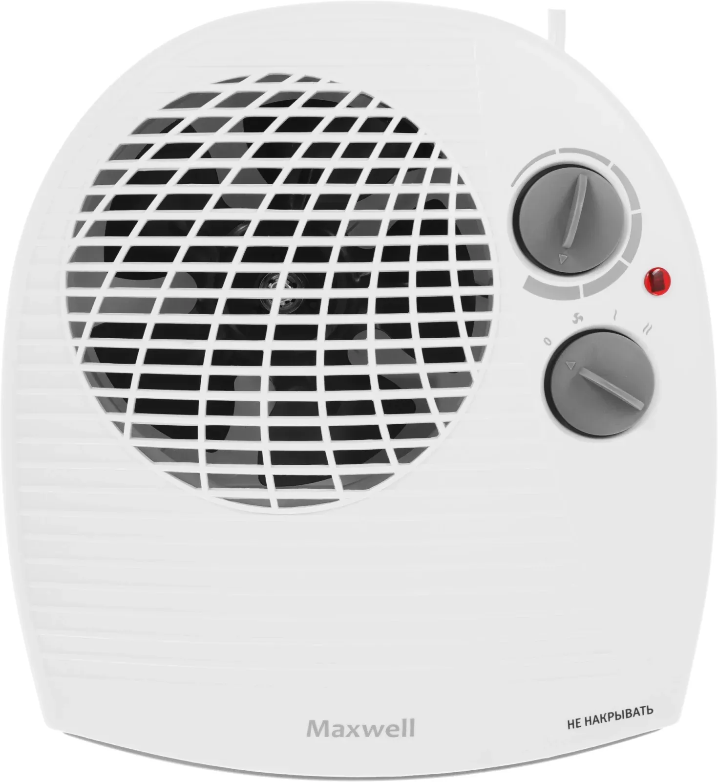 Тепловентилятор Maxwell MW-3456 2000Вт белый - фото 6