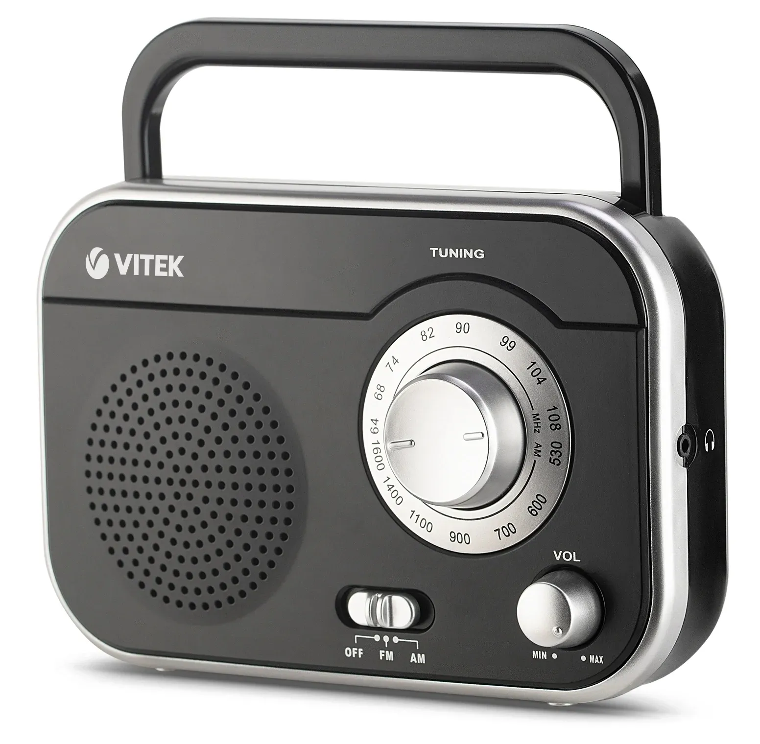 Радиоприемники VITEK VT-3593 черный - фото 2