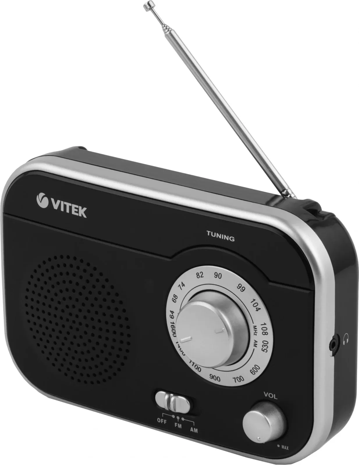 Радиоприемники VITEK VT-3593 черный - фото 4