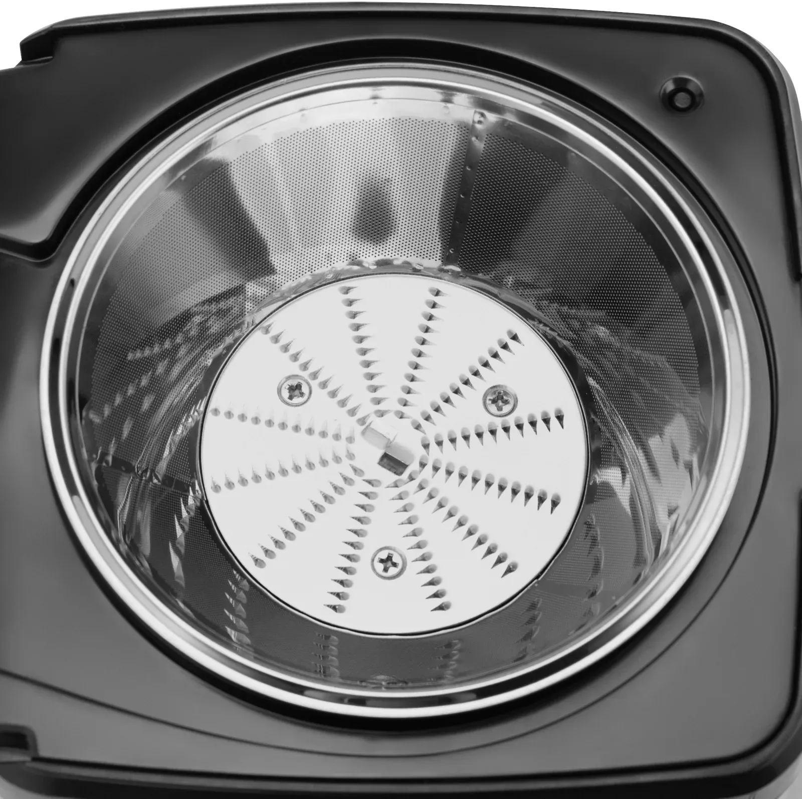 Соковыжималка центробежная Vitek VT-3653 1000Вт рез.сок.:600мл. стальной - фото 3