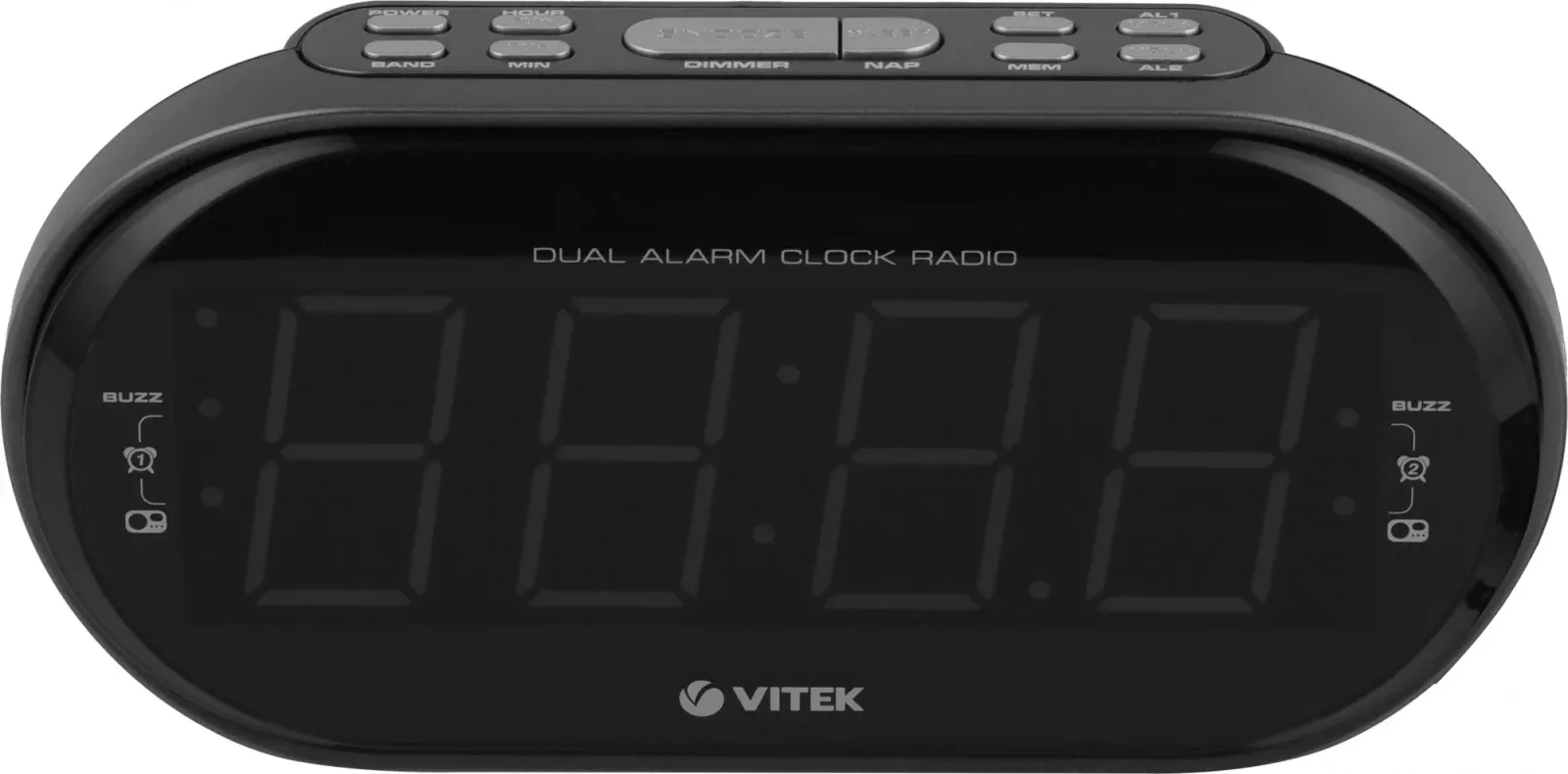 Радиочасы Vitek VT-6610, серебристый - фото 6