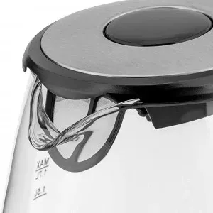 Чайник электрический Vitek VT-7008 1.7л. 2200Вт прозрачный корпус: стекло/пластик - фото 2