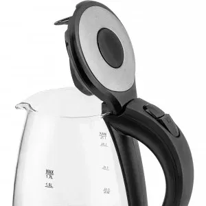 Чайник электрический Vitek VT-7008 1.7л. 2200Вт прозрачный корпус: стекло/пластик - фото 5