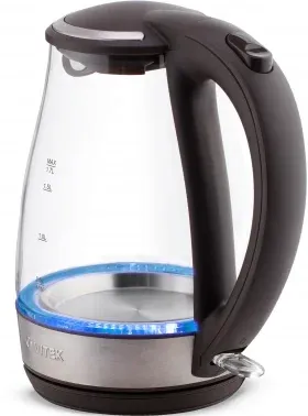 Чайник электрический Vitek VT-7015 1.7л. 2200Вт прозрачный/коричневый корпус: стекло/пластик - фото 8