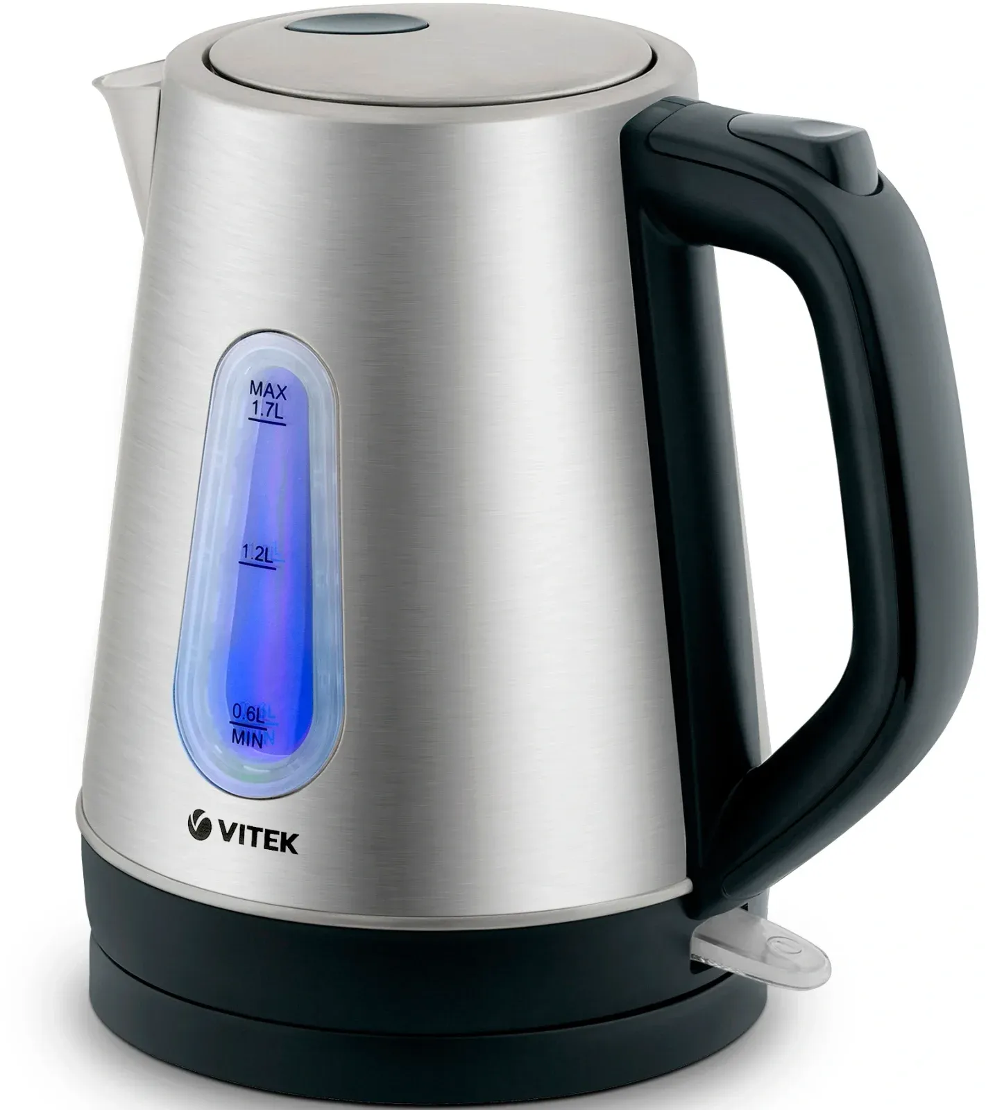 Чайник электрический Vitek VT-7038 1.7л. 2200Вт сталь корпус: металл - фото 2