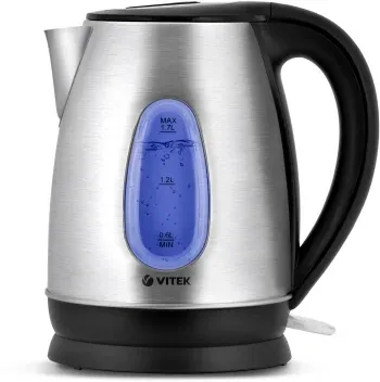 Чайник электрический Vitek VT-7039 1.7л. 2200Вт сталь корпус: металл - фото 8