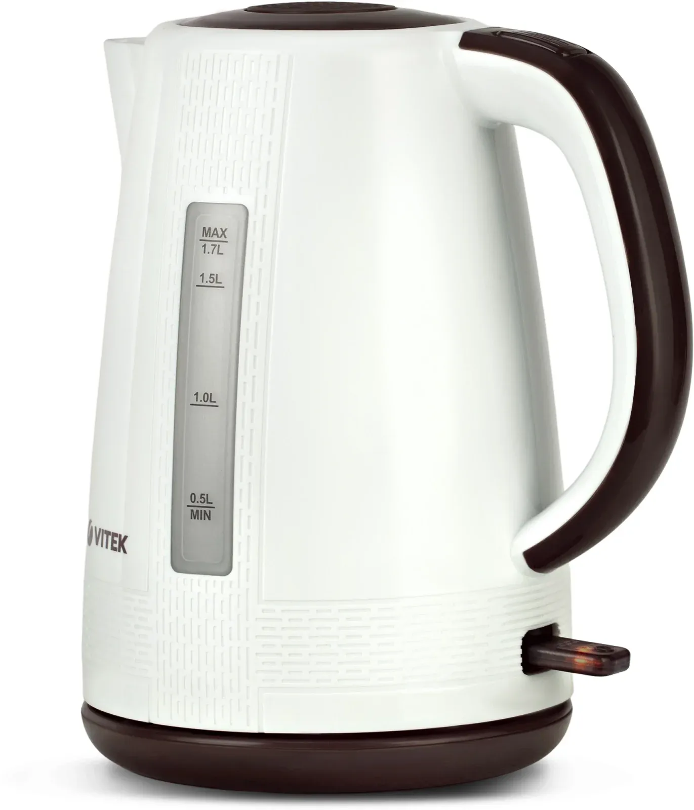 Чайник электрический Vitek VT-7055 1.7л. 2150Вт белый корпус: пластик - фото 3
