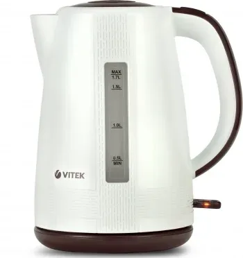 Чайник электрический Vitek VT-7055 1.7л. 2150Вт белый корпус: пластик - фото 8