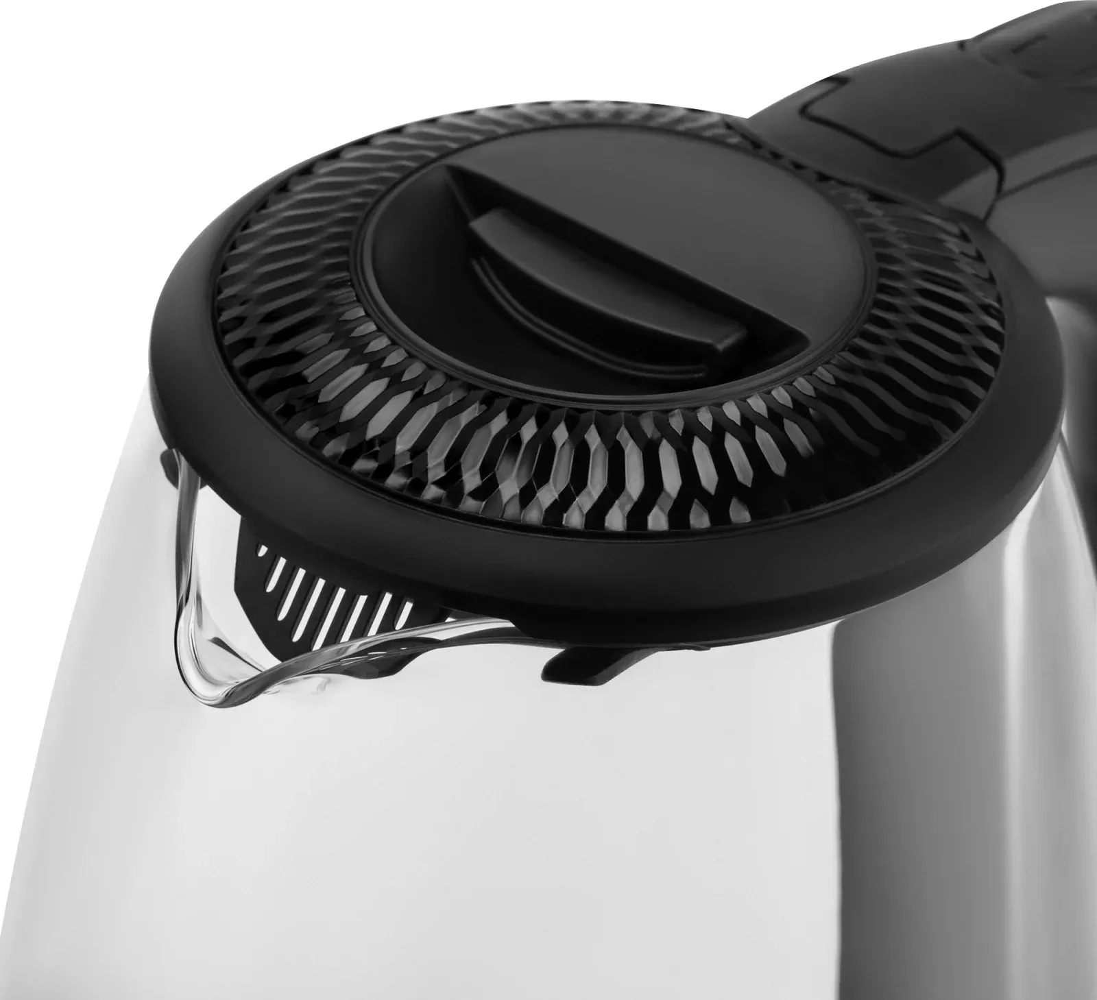 Чайник электрический Vitek VT-7074 1.7л. 2200Вт прозрачный/черный корпус: стекло/пластик - фото 2