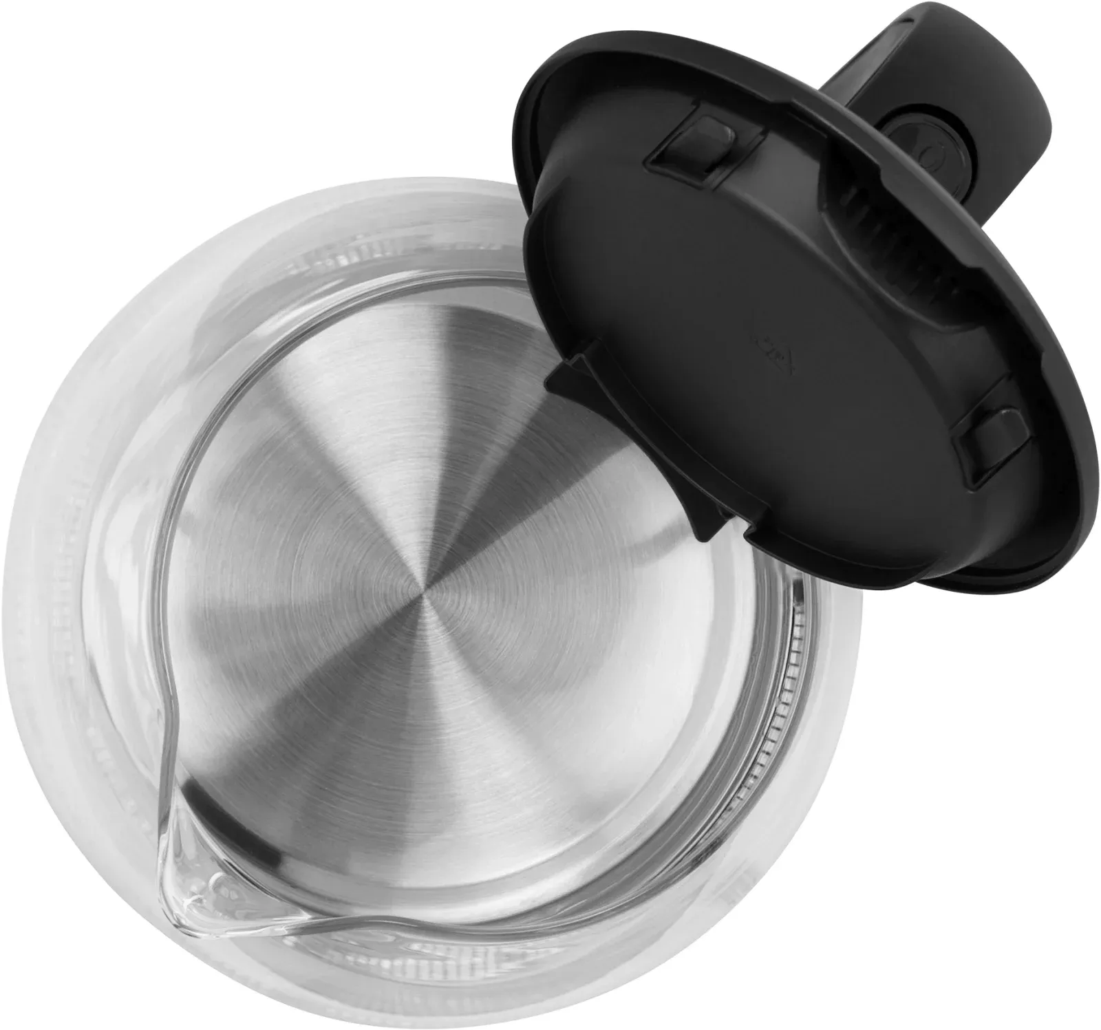 Чайник электрический Vitek VT-7074 1.7л. 2200Вт прозрачный/черный корпус: стекло/пластик - фото 6