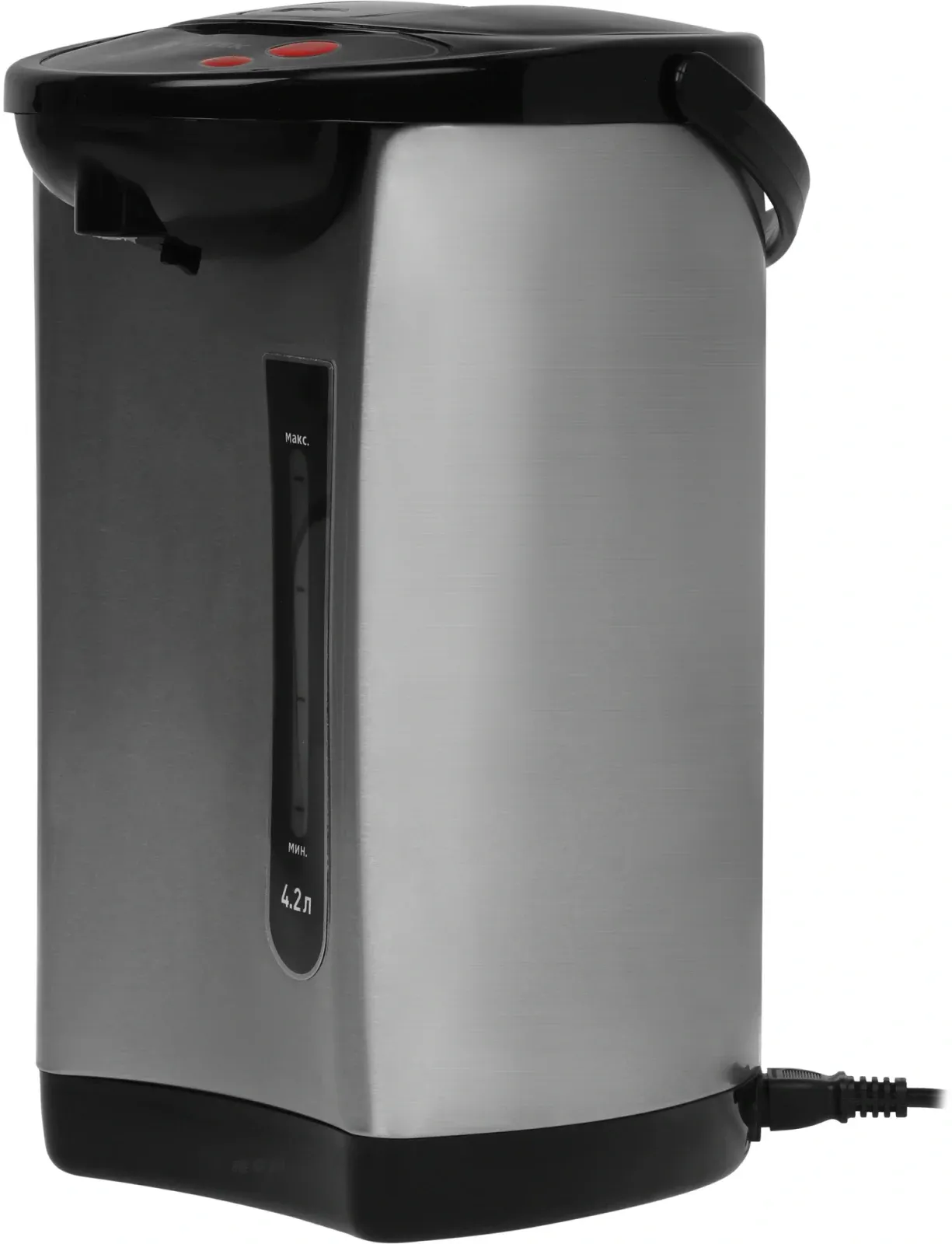 Термопот Vitek VT-7101 4.2л. 730Вт черный/серебристый, 4.2 л - фото 7
