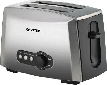 Тостер Vitek VT-7162 945Вт серый - фото 8