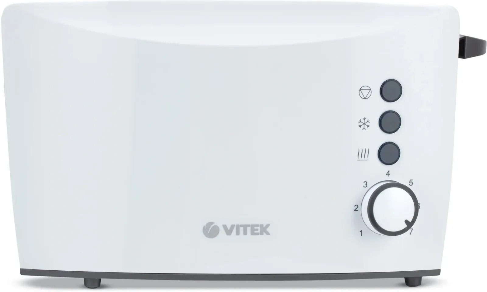 Тостер Vitek VT-7166 800Вт черный/белый - фото 2
