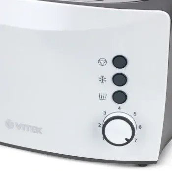 Тостер Vitek VT-7166 800Вт черный/белый - фото 8