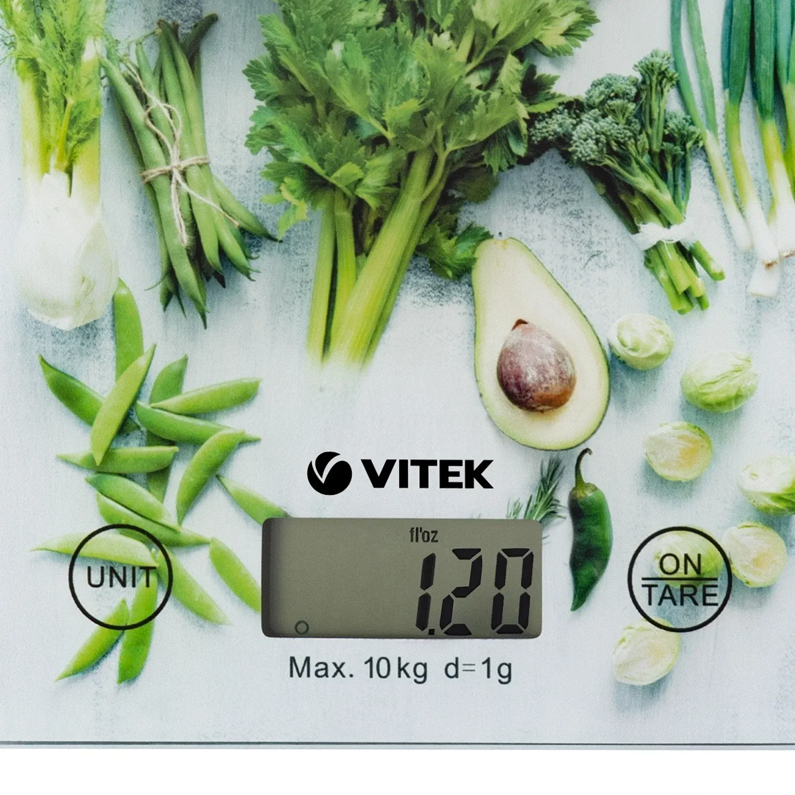 Весы кухонные электронные Vitek VT-7984 макс.вес:10кг - фото 4