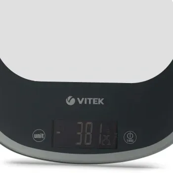 Весы кухонные электронные Vitek Graphite VT-8013 макс.вес:10кг - фото 7