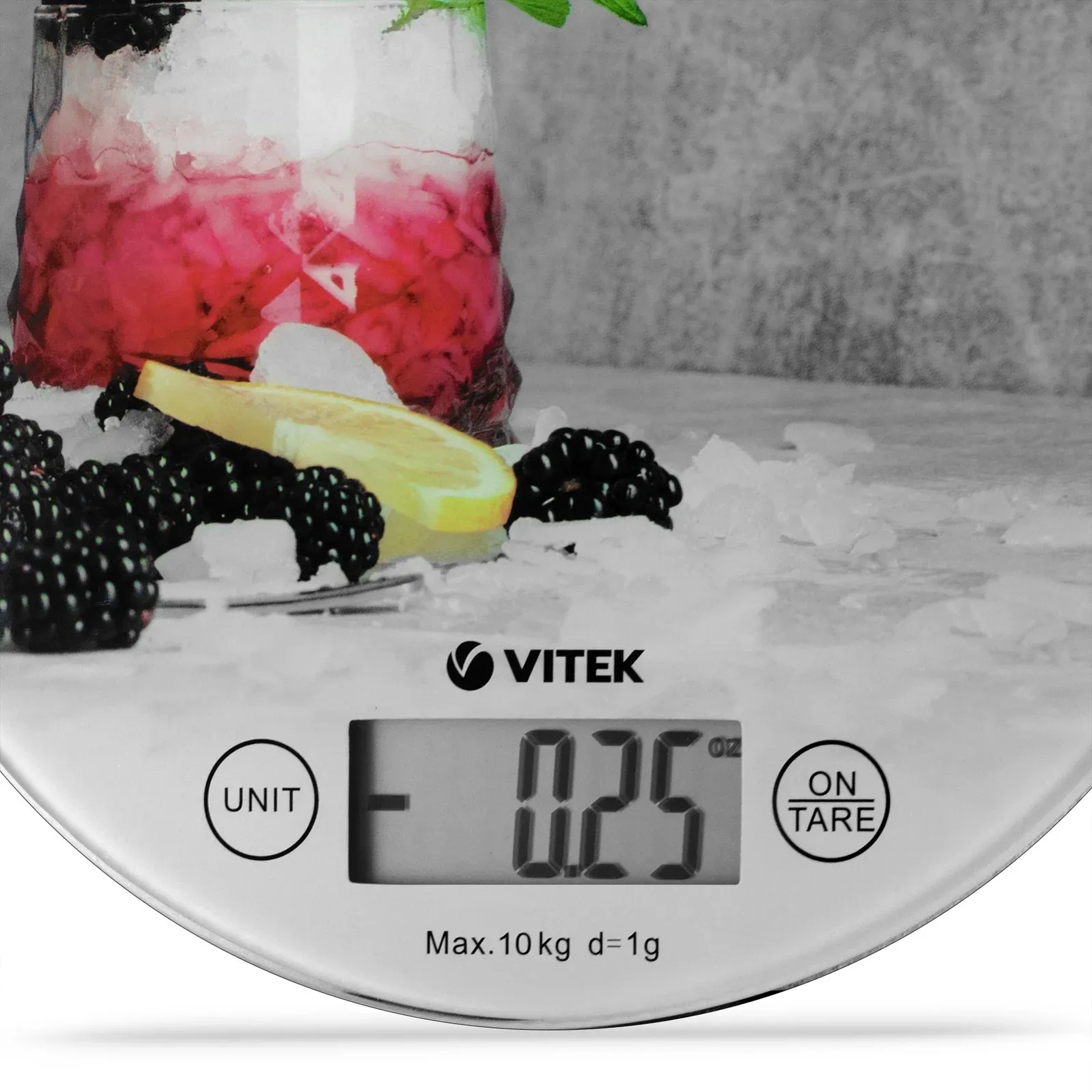 Весы кухонные электронные Vitek Harmony VT-8025 макс.вес:10кг - фото 3