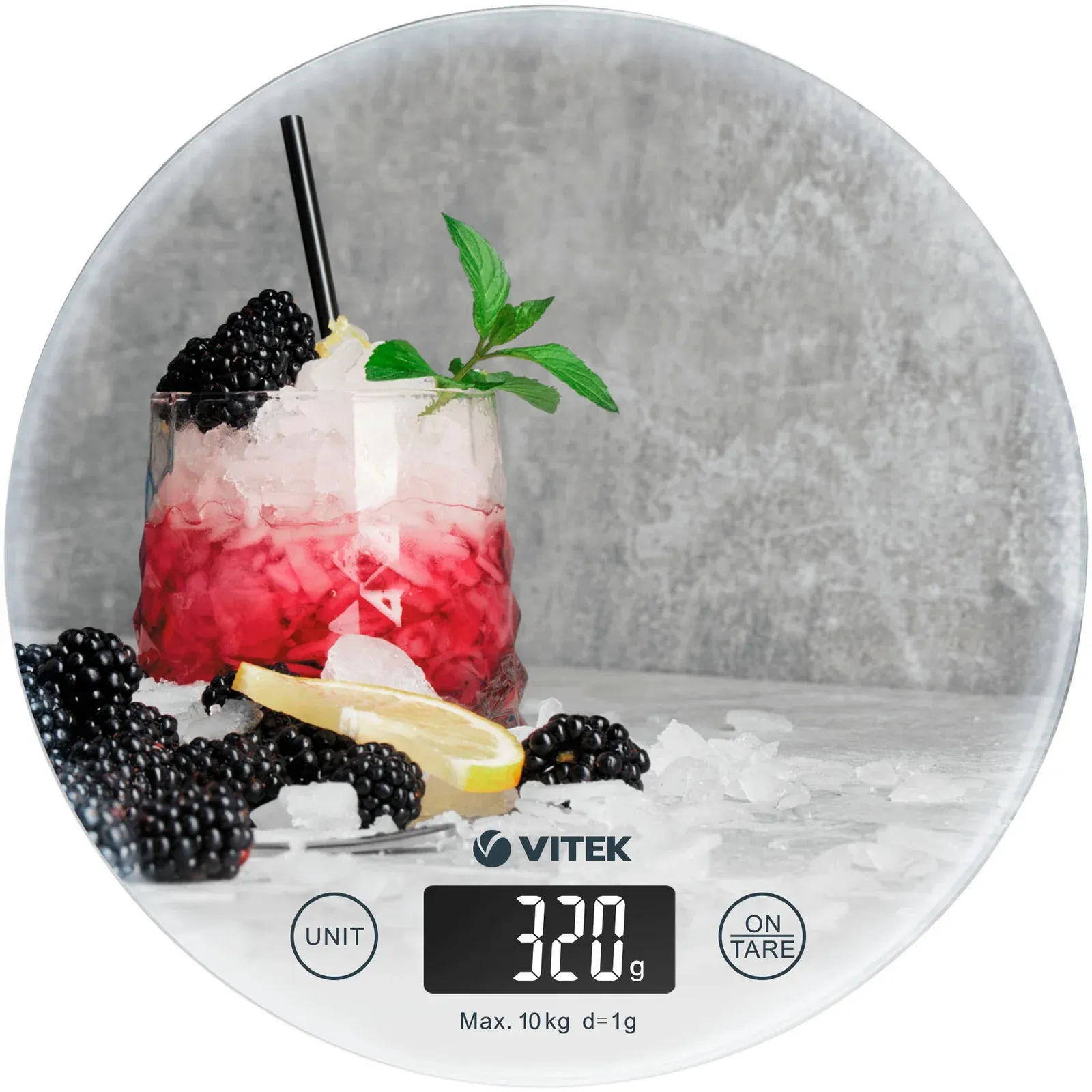 Весы кухонные электронные Vitek Harmony VT-8025 макс.вес:10кг - фото 4