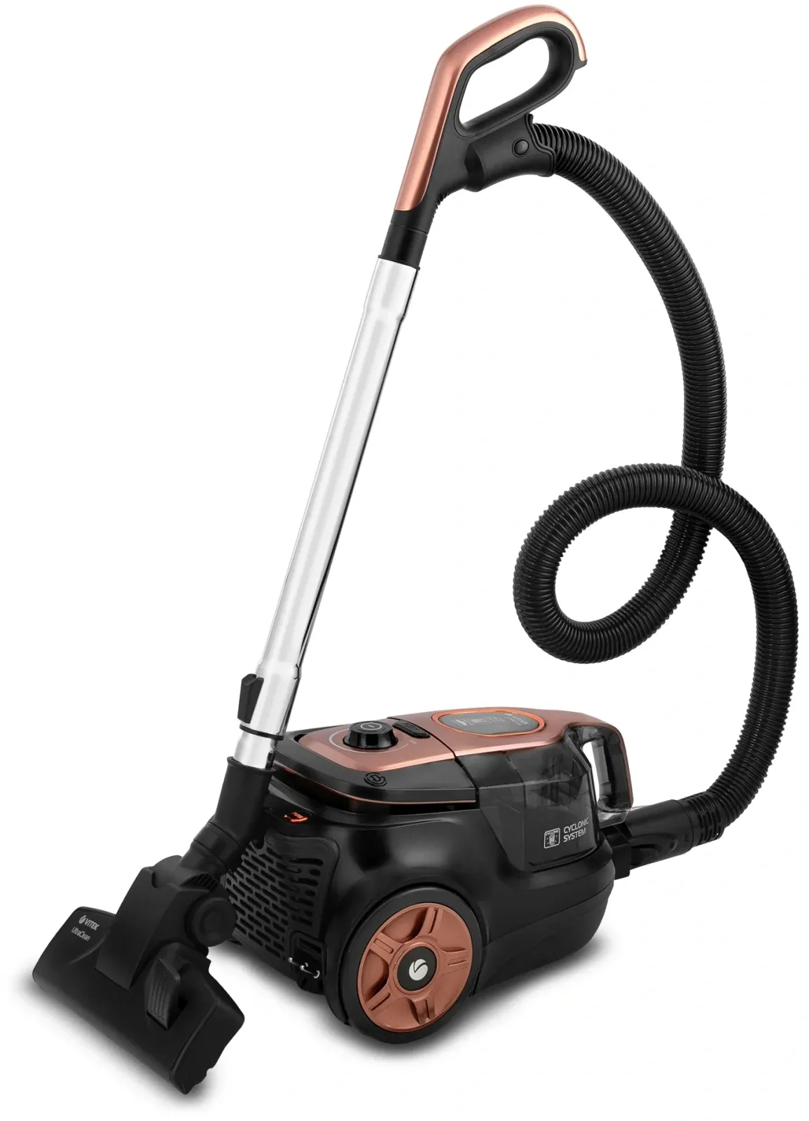 Пылесос Vitek VT-8117 BK 2200Вт черный/медный - фото 7