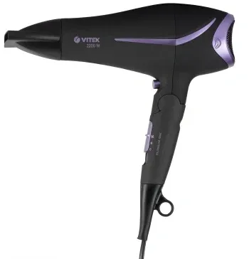 Фен Vitek VT-8207 2200Вт графитовый - фото 6