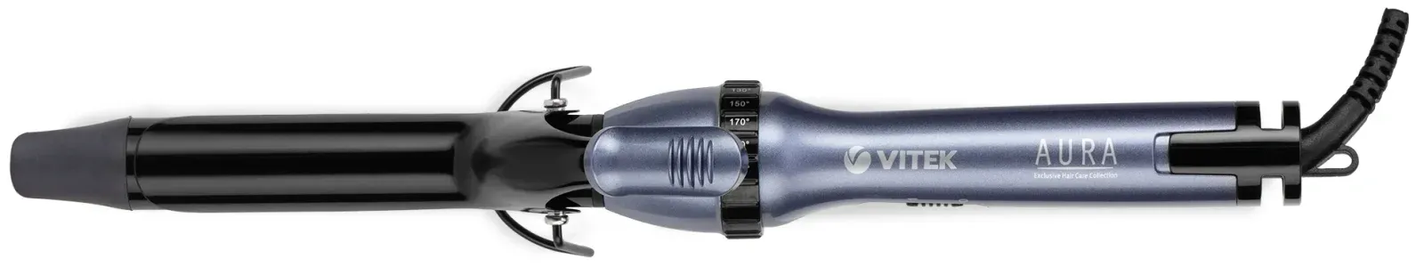 Щипцы Vitek Aura VT-8290 47Вт фиолетовый макс.темп.:210С покрытие:керамико-турмалиновое - фото 4