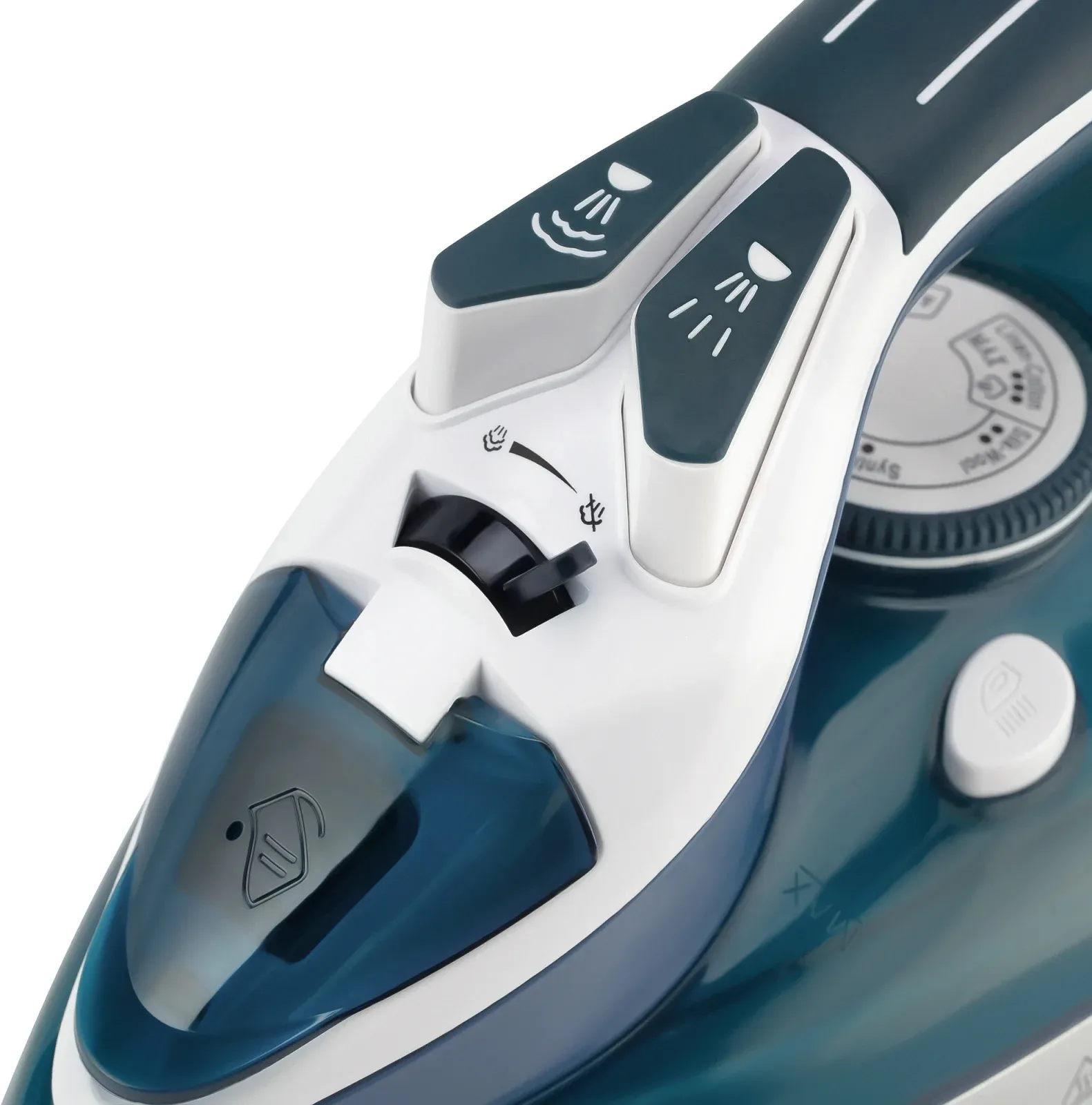 Утюг Vitek VT-8306 2400Вт белый/зеленый - фото 3