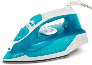Утюг Vitek VT-8307 2400Вт синий/белый - фото 7