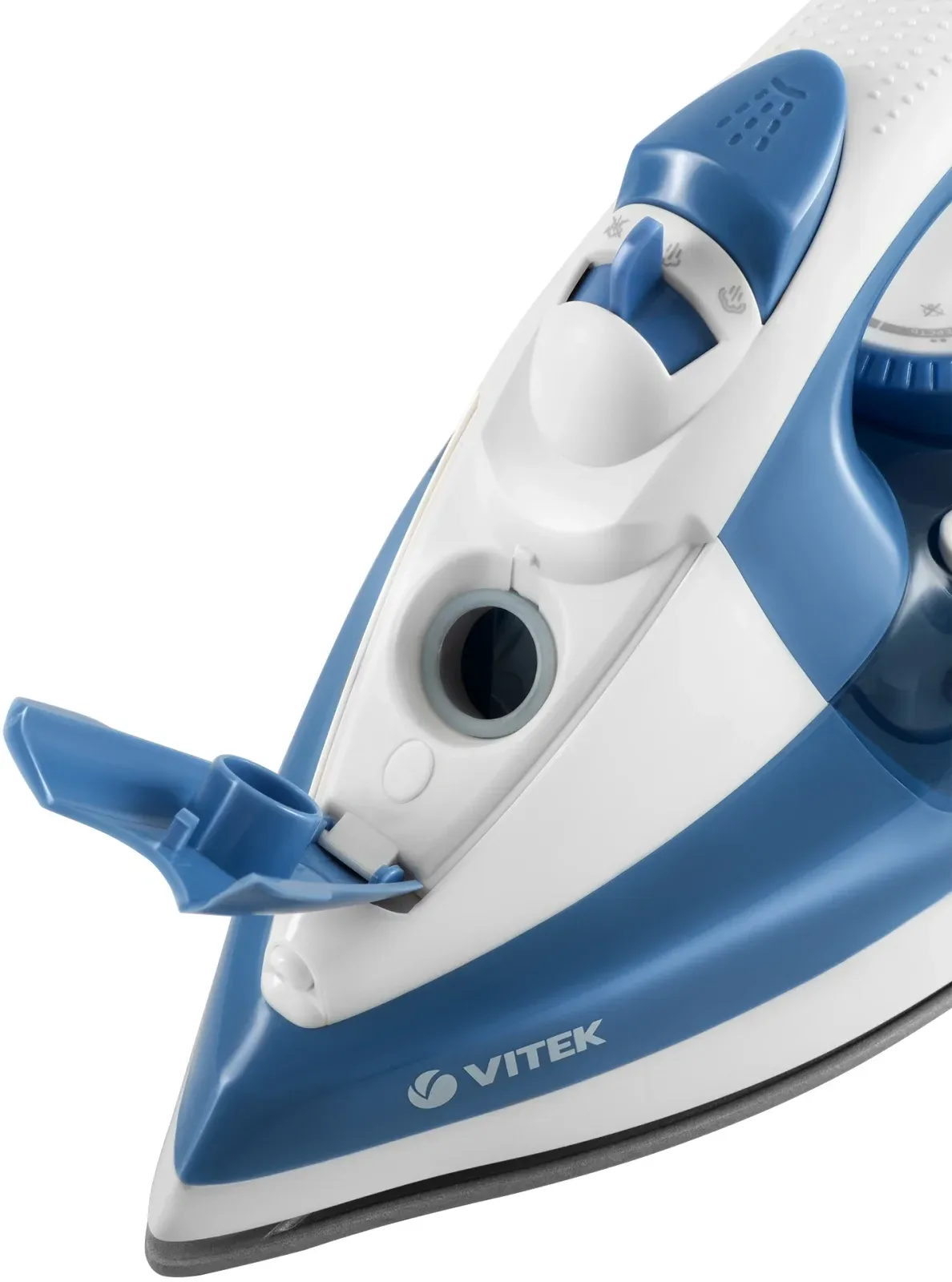Утюг Vitek VT-8330 2400Вт белый/голубой - фото 6