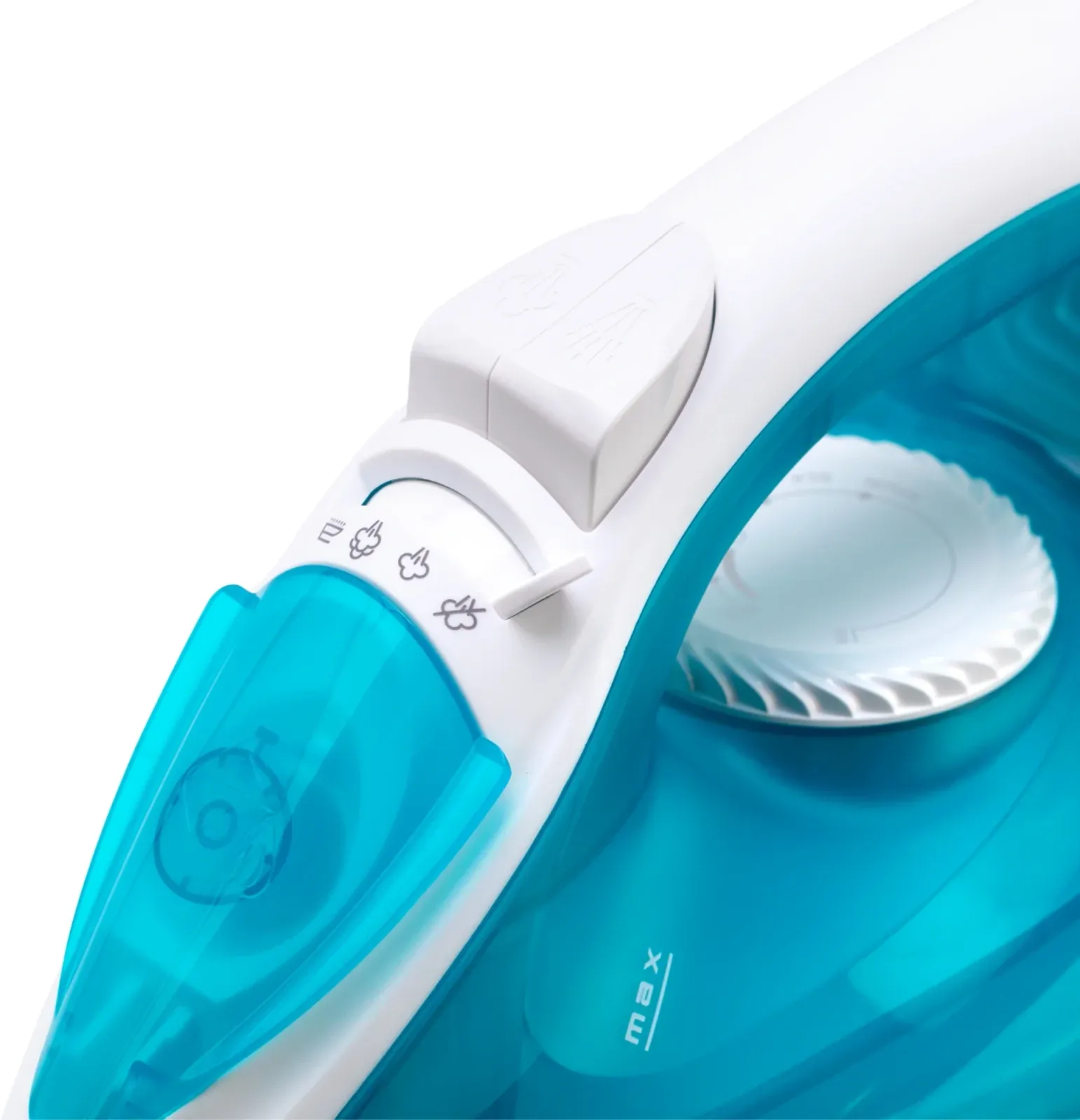 Утюг Vitek VT-8336 2400Вт белый/бирюзовый - фото 2