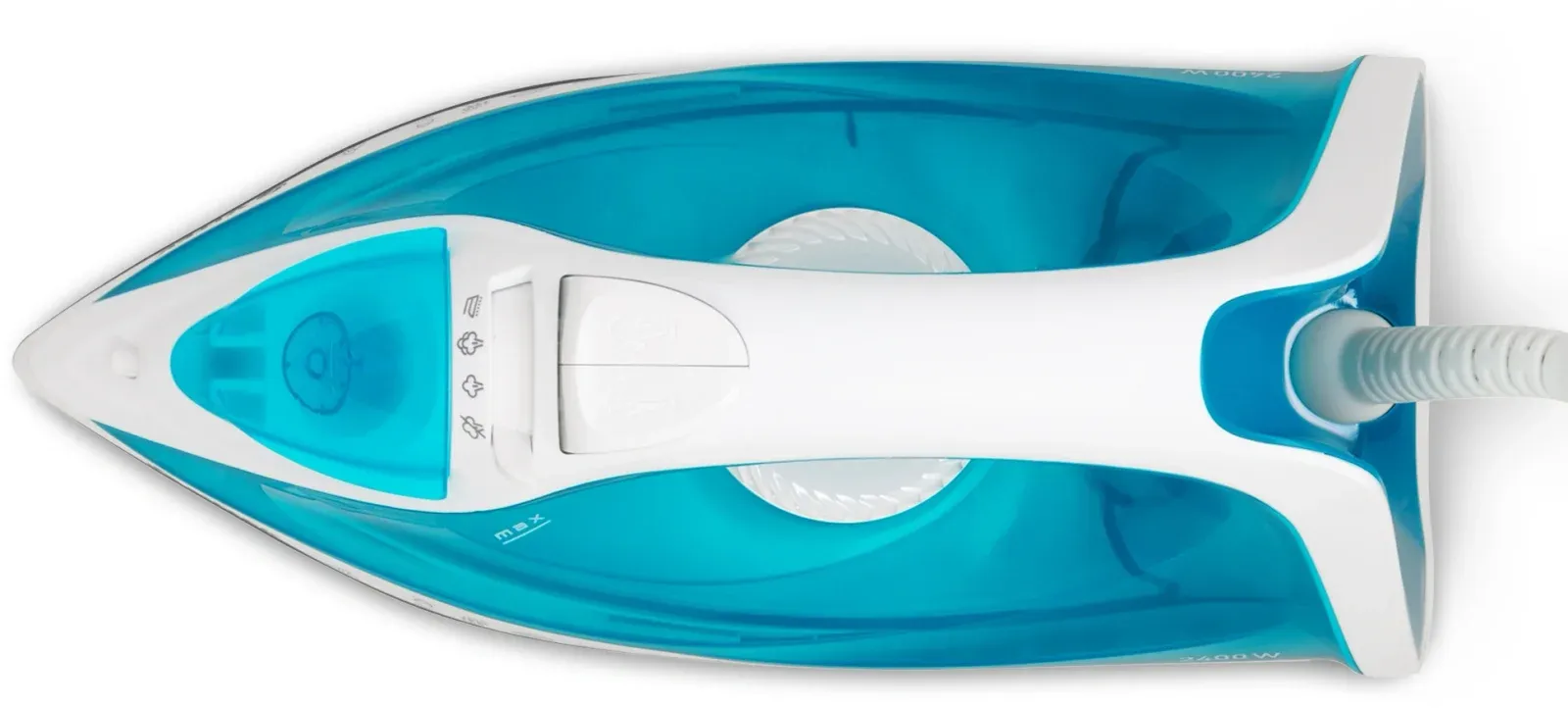 Утюг Vitek VT-8336 2400Вт белый/бирюзовый - фото 7