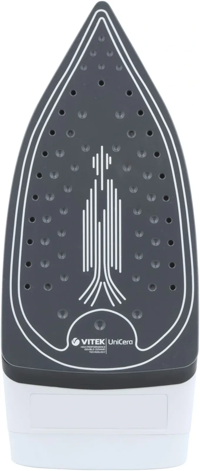 Утюг Vitek Metropolis VT-8338 2200Вт серый/белый - фото 2