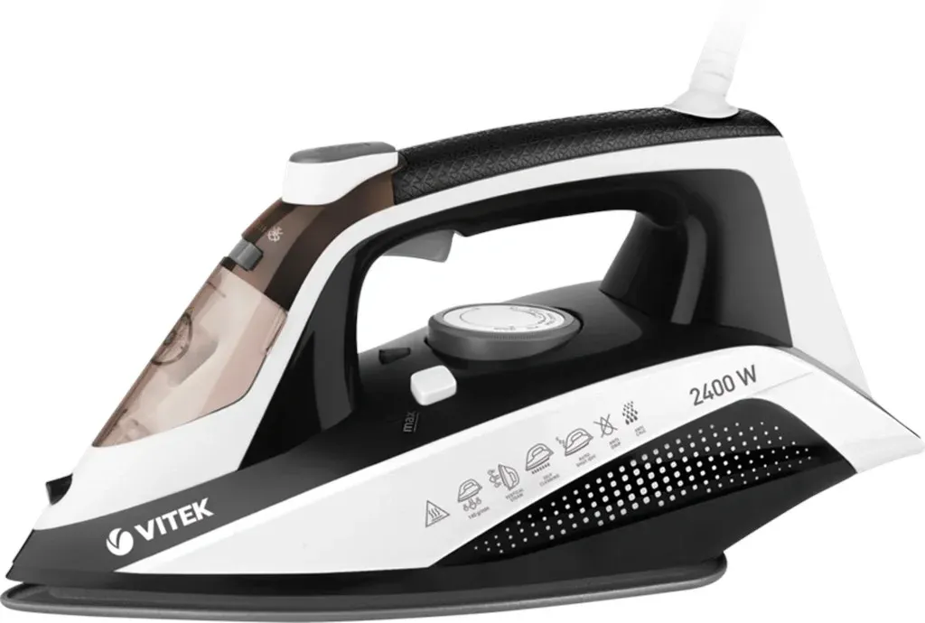 Утюг Vitek Starlight VT-8339 2400Вт белый/серый - фото 1